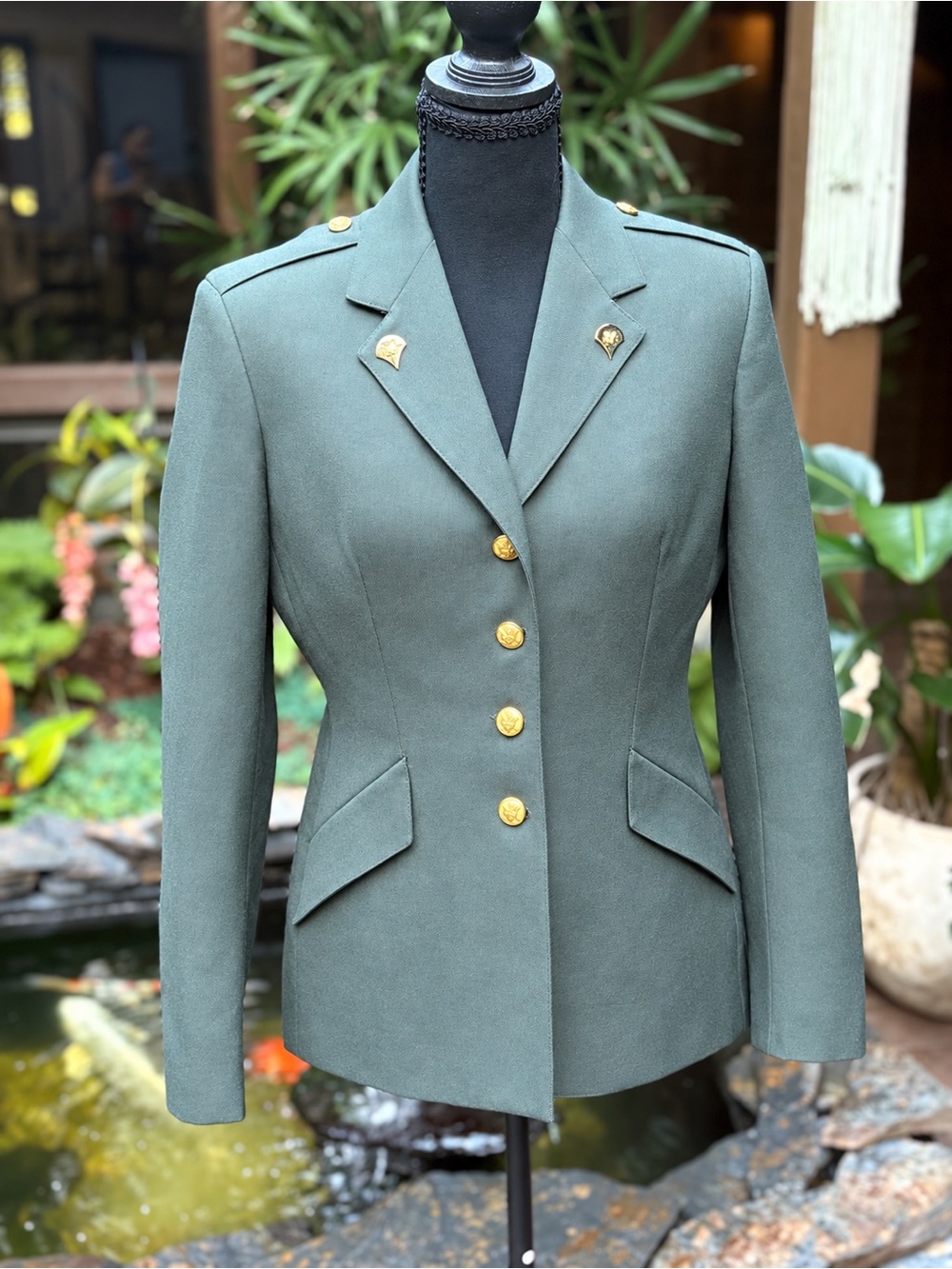 Authentic Vintage Women’s U.S Military Service Coat